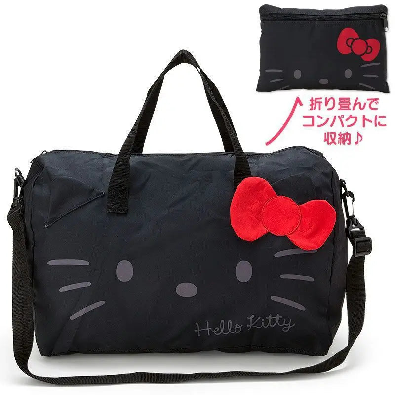 Sanrio Kuromi Luggage Bag Hello Kitty My Melody Cinnamoroll Portable Foldable Travel Duffel Bag Large Capacity