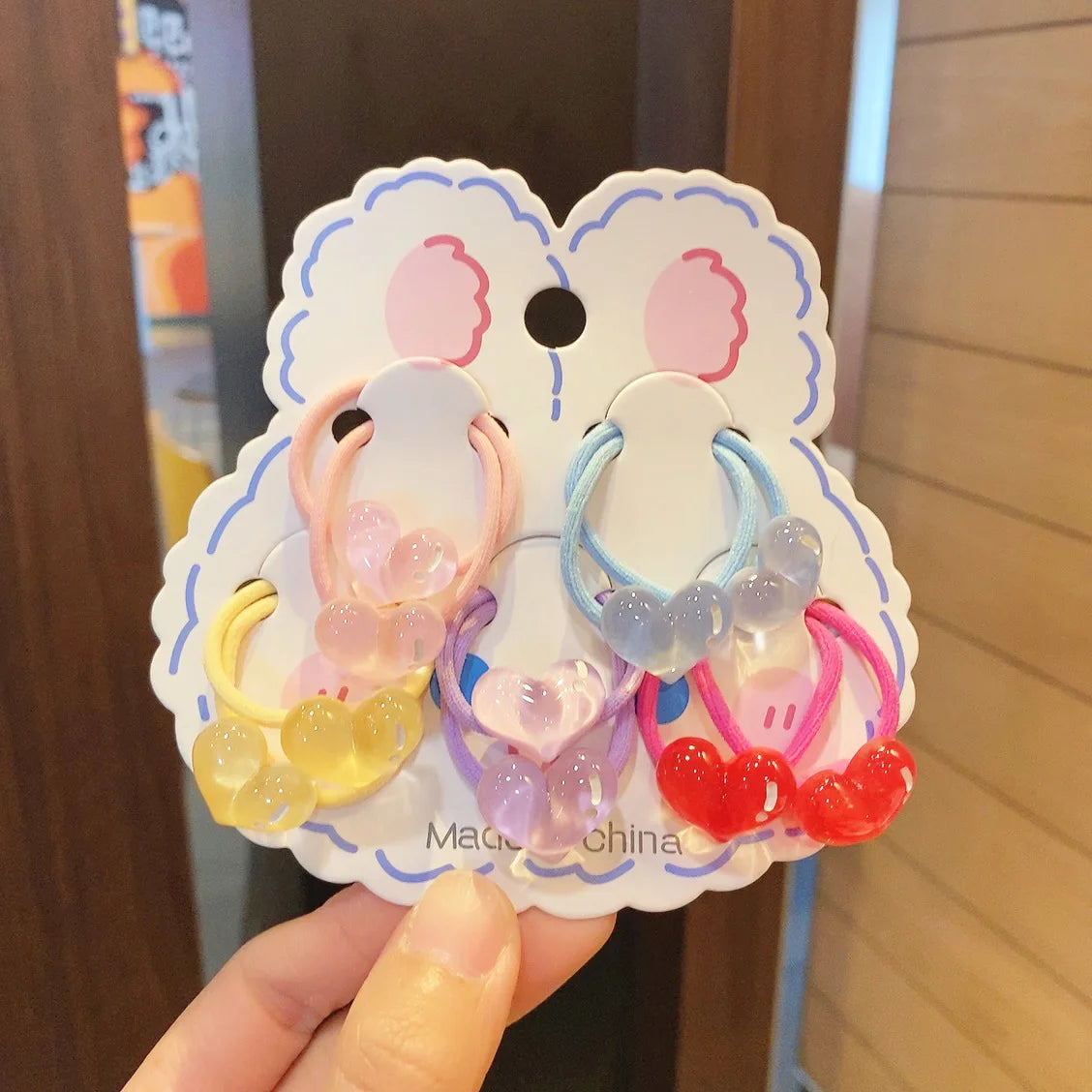 10pcs Sanrio Hairband Melody Hello Kitty Cinnamoroll Kuromi Pochacco Kawaii Y2k Women Hair Ties Rubber Band Anime Accessories